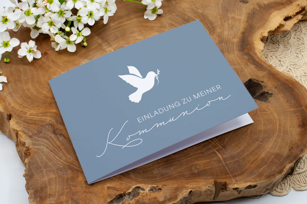 Kommunion_Taube_Blau_A6_quer_1