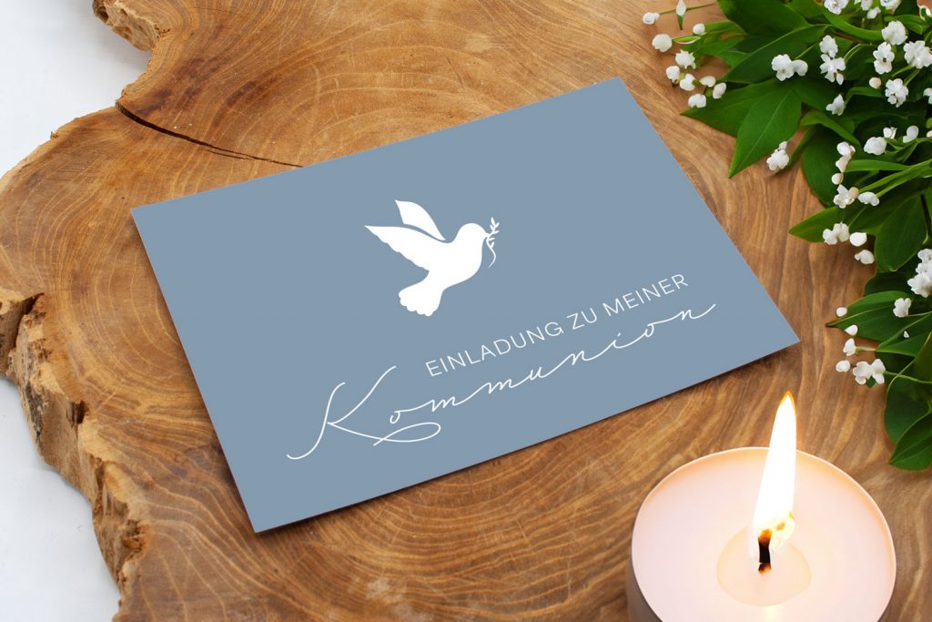 Kommunion_Taube_Blau_A6_quer_innen_1
