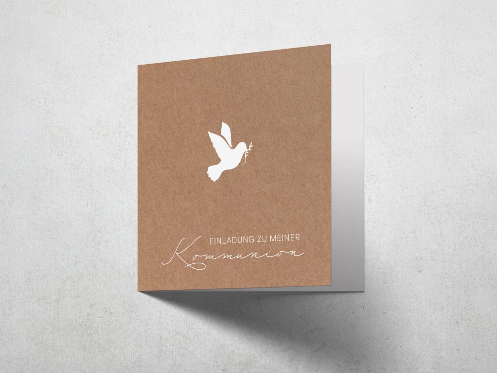 Kommunion_Taube_Kraftpapier_quad_front