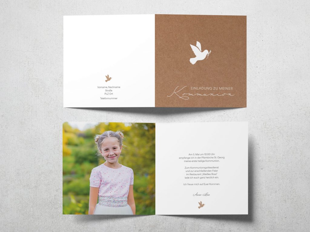 Kommunion_Taube_Kraftpapier_quad_offen