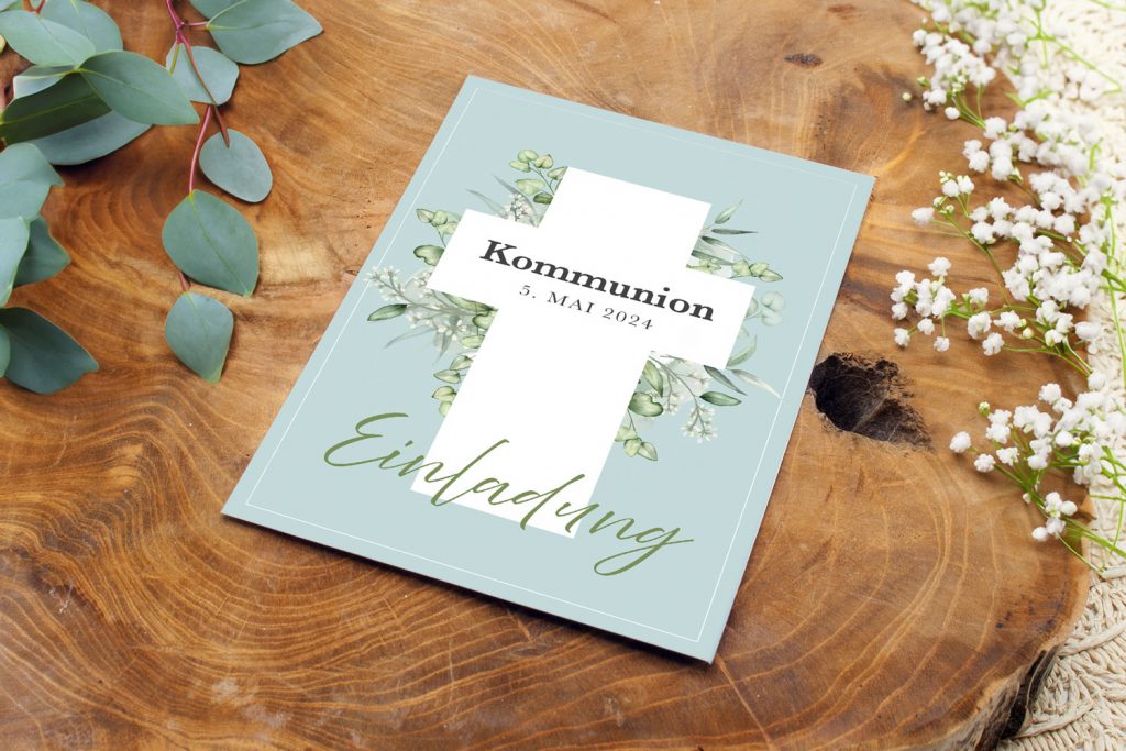 Kommunion_Kreuz_Blätter_HG_A6_einfach_1