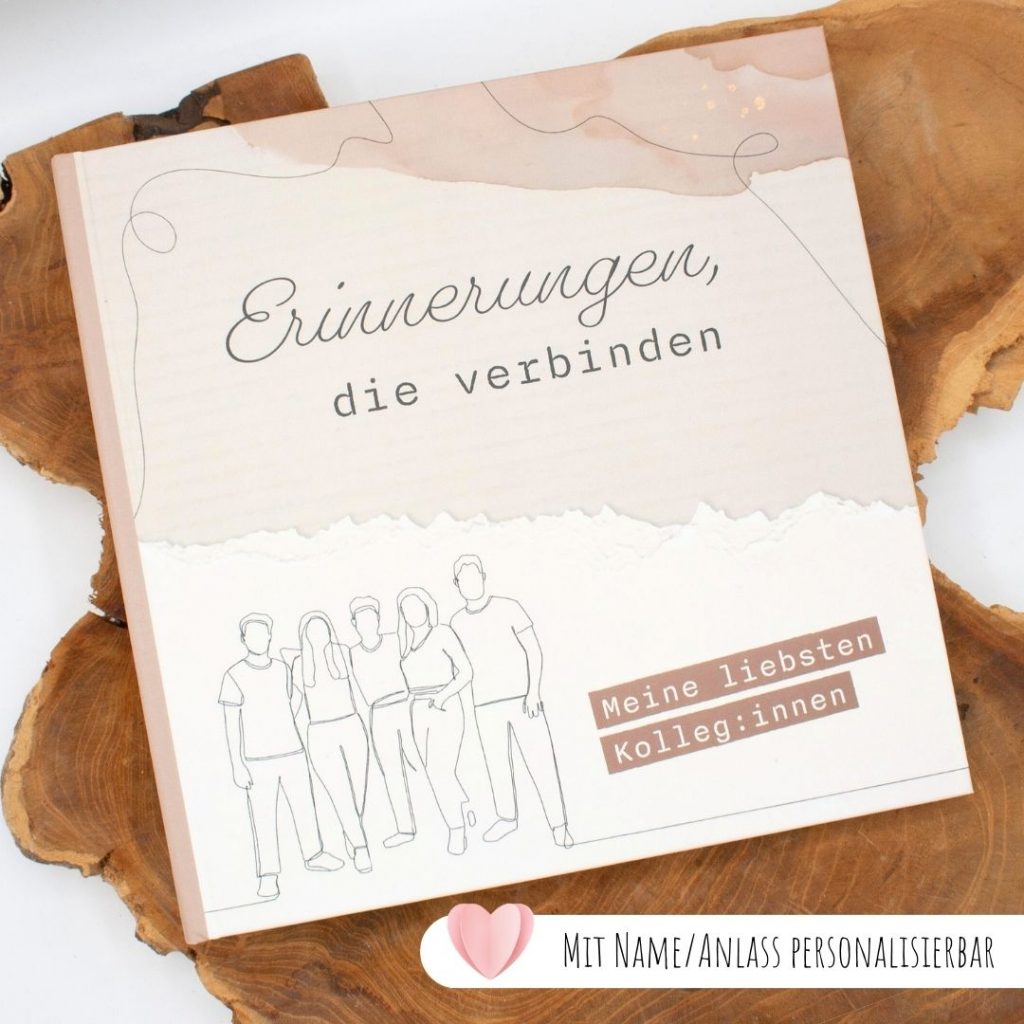 Freundebuch Kollegen Abschiedsgeschenk